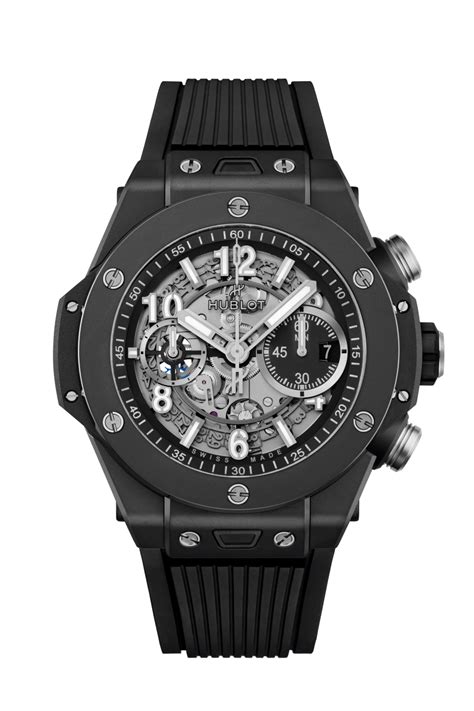 hublot big bang black unica|Big Bang Unico Black Magic 44 mm .